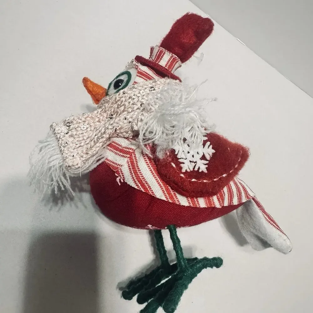 2017 Target Featherly Friends SNOOZER Bird Christmas Wondershop glasses scarf